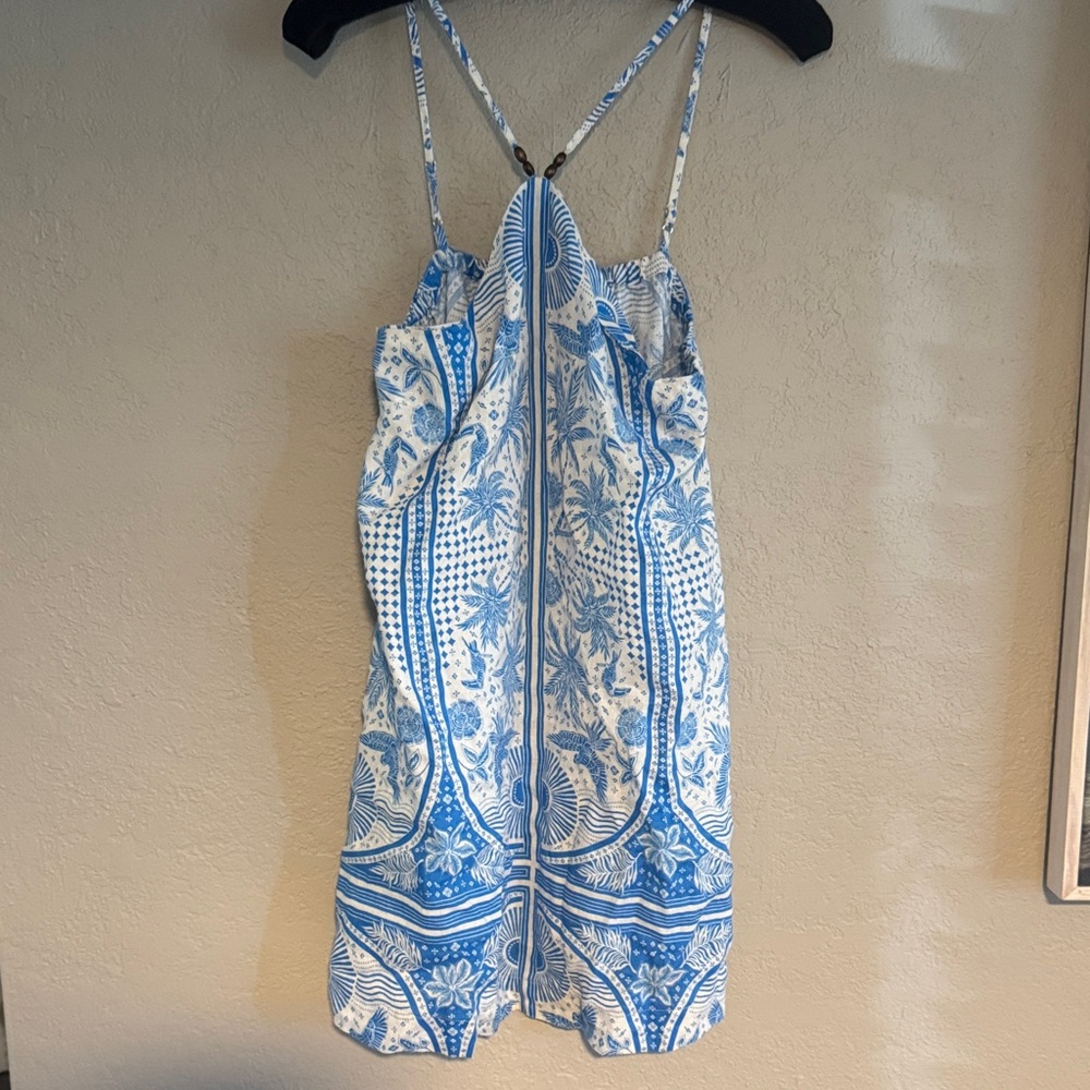 Rachel Zoe Blue and White Dress
